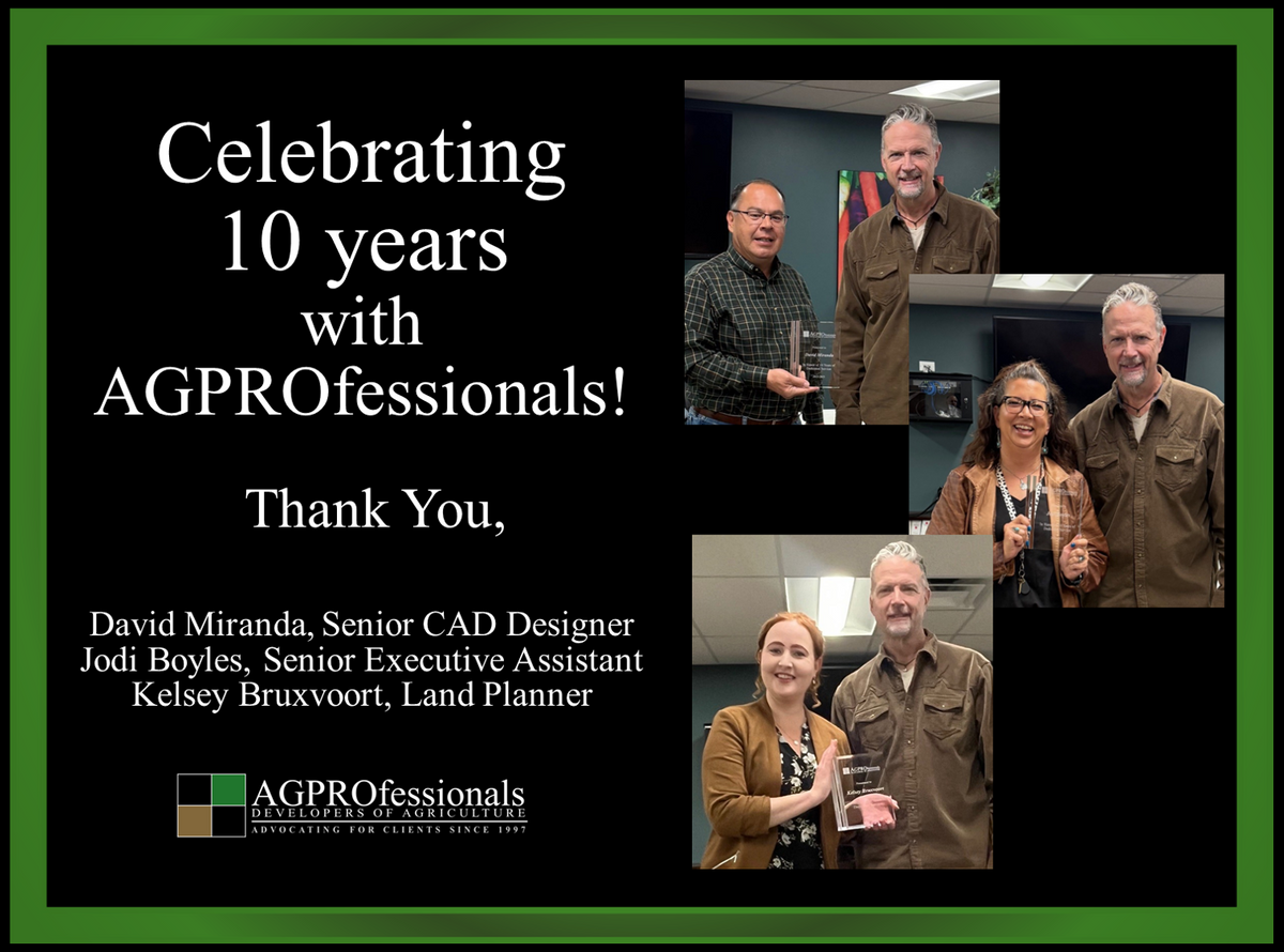 AGPROfessionals Celebrates Team Members