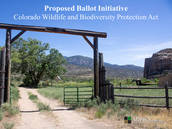Colorado Wildlife Biodiversity Protection Act