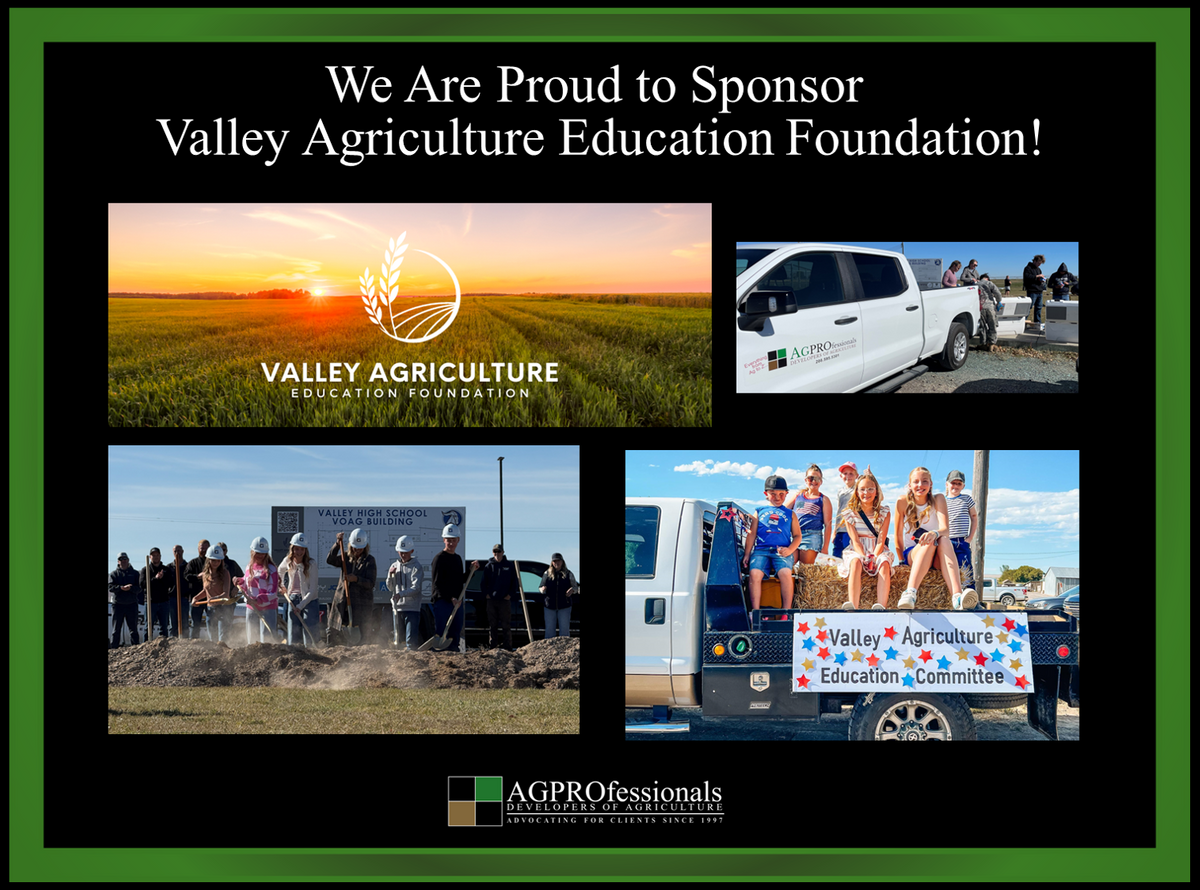 Valley Ag Education Foundation Groungbreaking AGPROfessionals Sponsorship.png