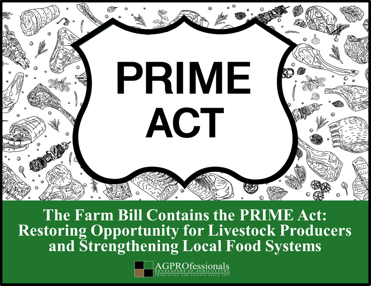 Farm Bill - PRIME Act 