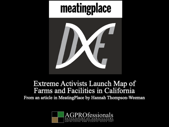 Activists Launch Map Showing Locations of California Farms Activists Launch Map Showing Locations of California Farms