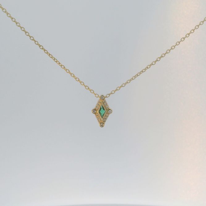 May Birthstone Necklace
