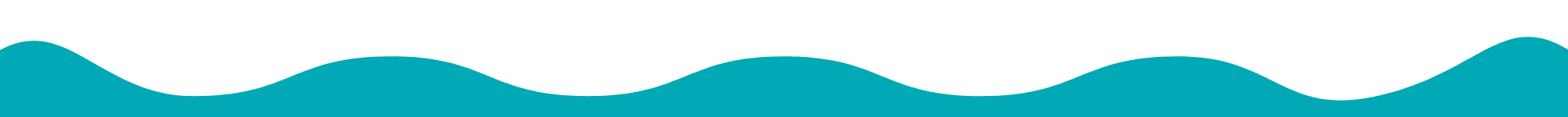 teal curved squiggle