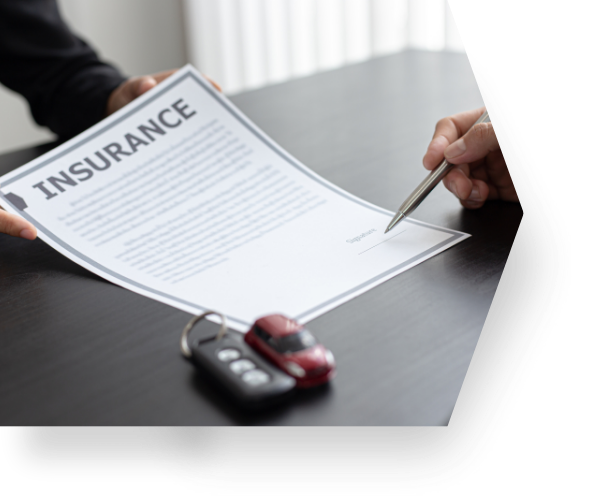 Insurance claim paperwork