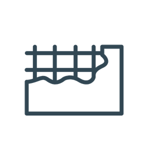 Wall plastering icon