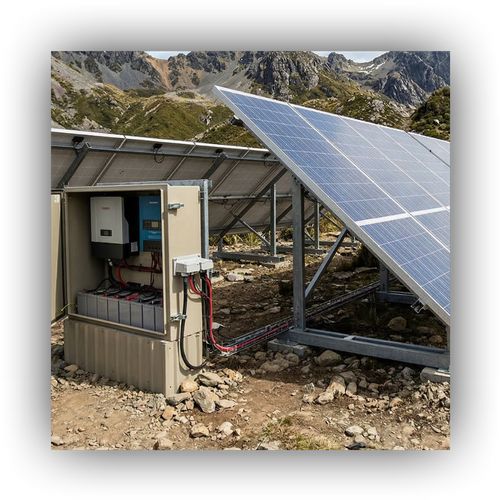 generate an image of solar pannels at an industrial site - 4.png