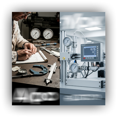 Comparison of manual and automated custody transfer setups