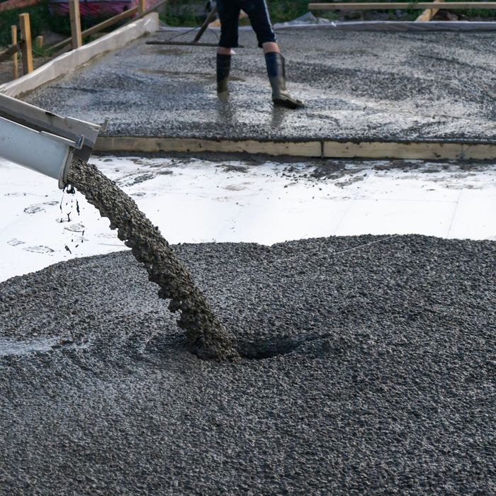 wet concrete be poured out wet concrete be poured out