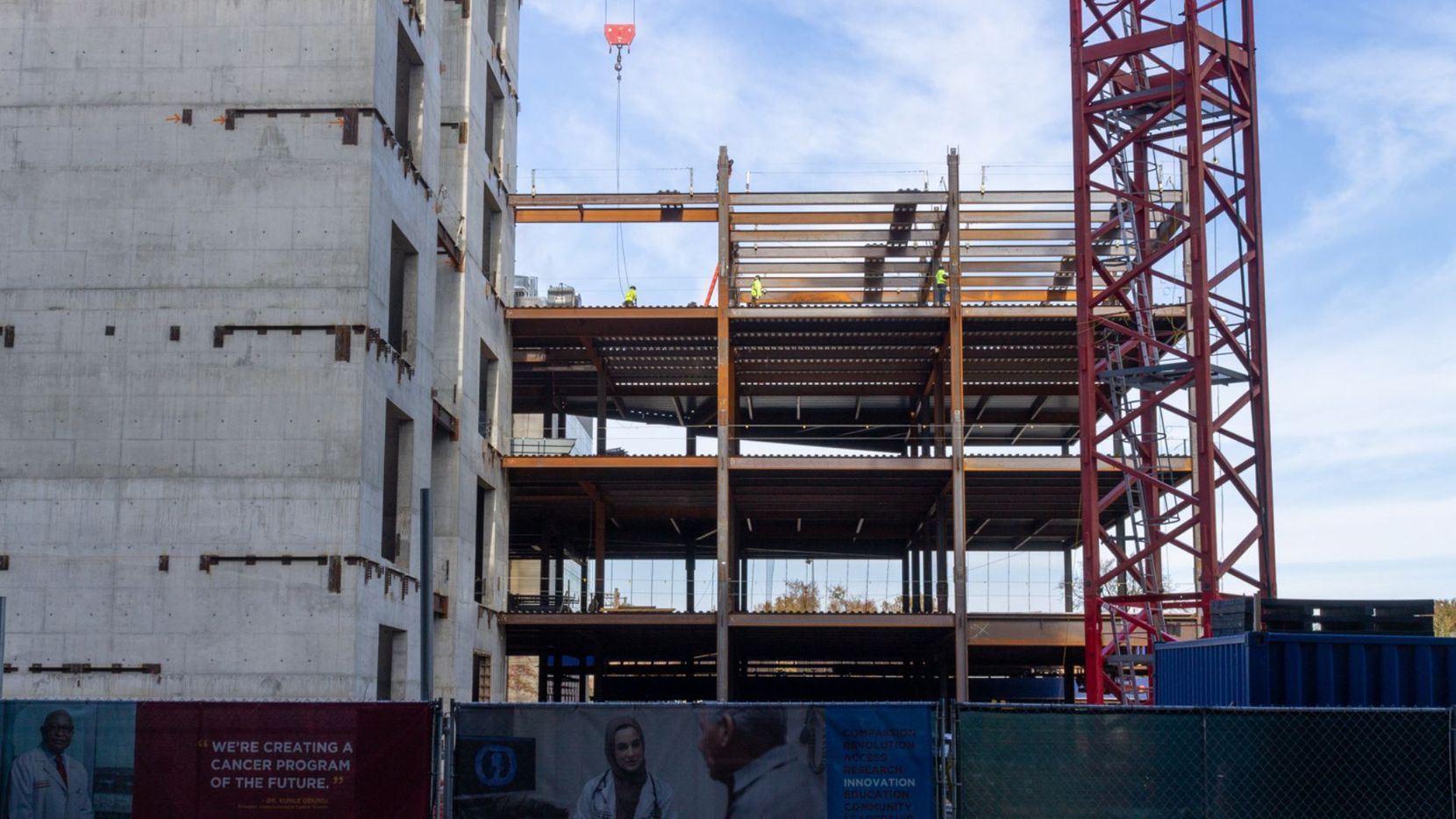 concrete commercial structure