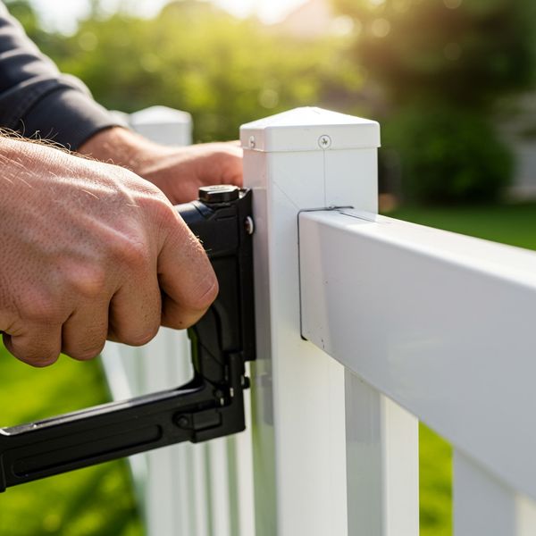 Vinyl Fencing Instal