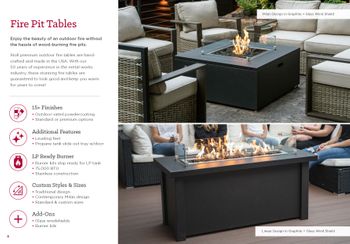 Stoll Industries Fire Pit Tables