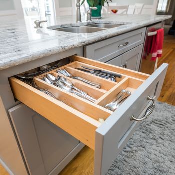 Cutlery & Utensil Wood Divider Insert