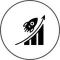 rocket success icon