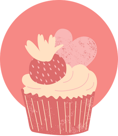 cupcake cartoon
