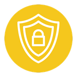shield with lock icon shield with lock icon