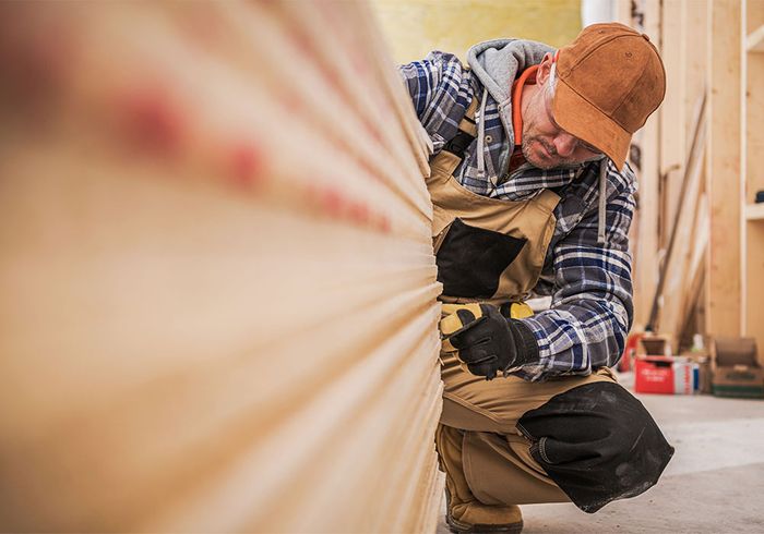 contractor working with wood