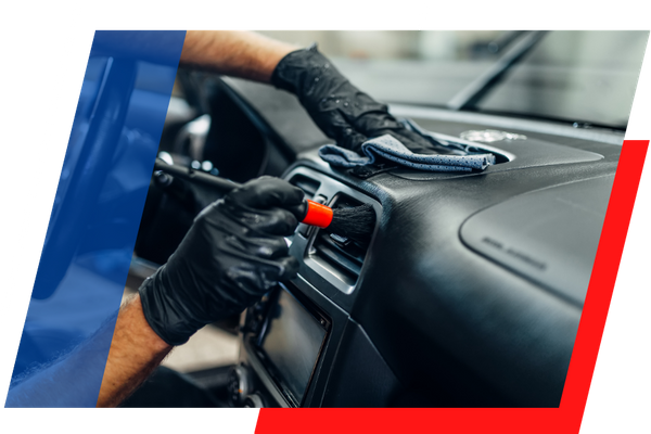 detailing the inside of a car