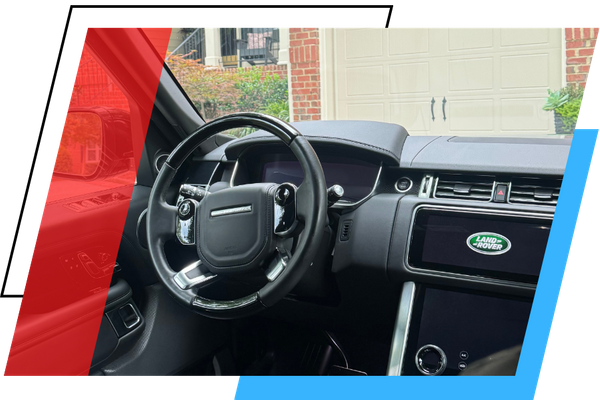 cleaned and detailed interior