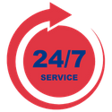 24/7 service 