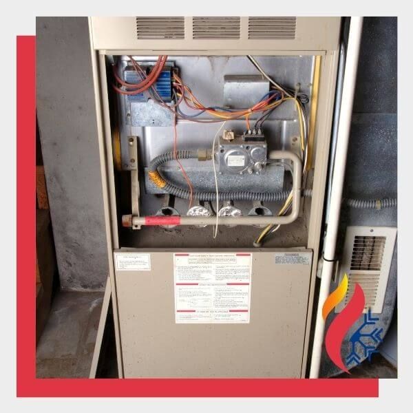 open furnace so that you can see the inside components open furnace so that you can see the inside components