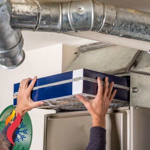 replacing air filter