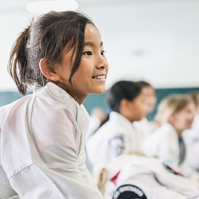 child in jiu-jitsu class