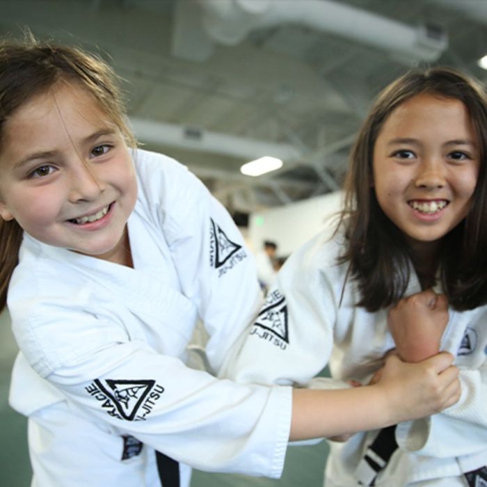 kids doing jiu-jitsu