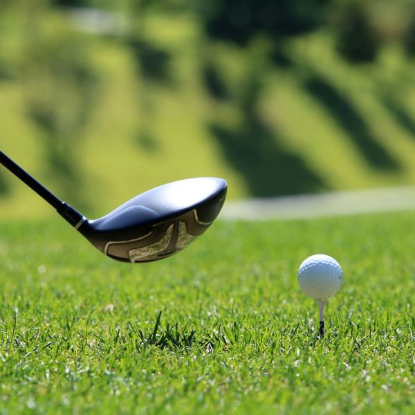 golfing