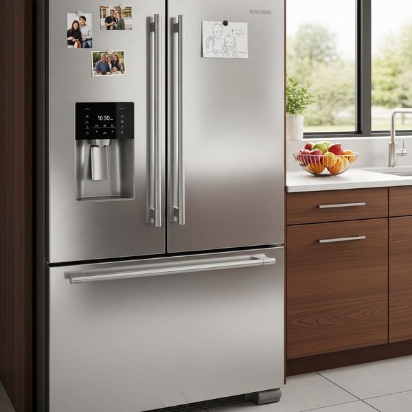 stainless steel refrigerator