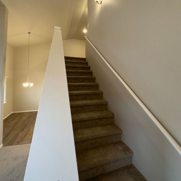 stairs to the second floor