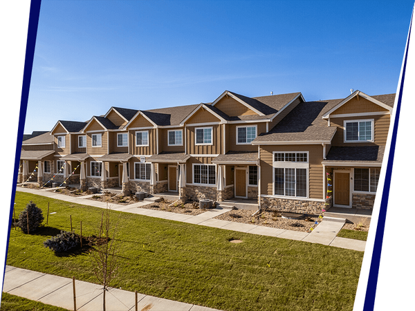 group of townhomes