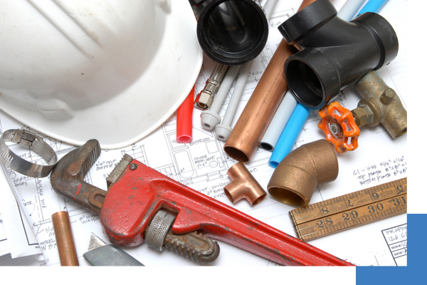 plumbing tools and equipment. 
