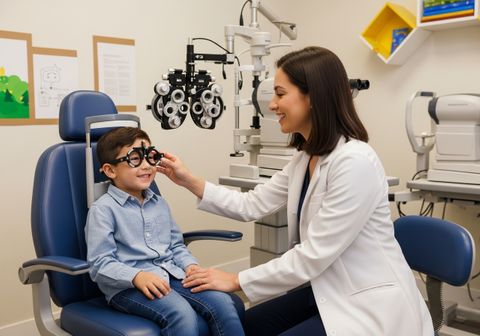 Eye Exam for a Child