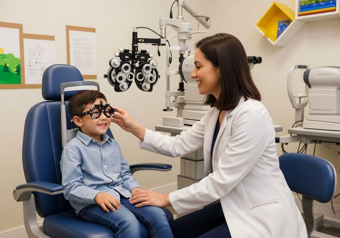 Eye Exam for a Child