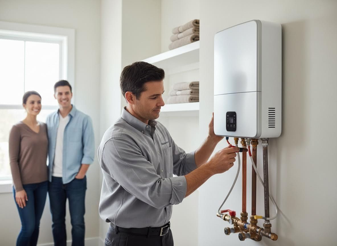 Tankless water heater installations Tankless water heater installations