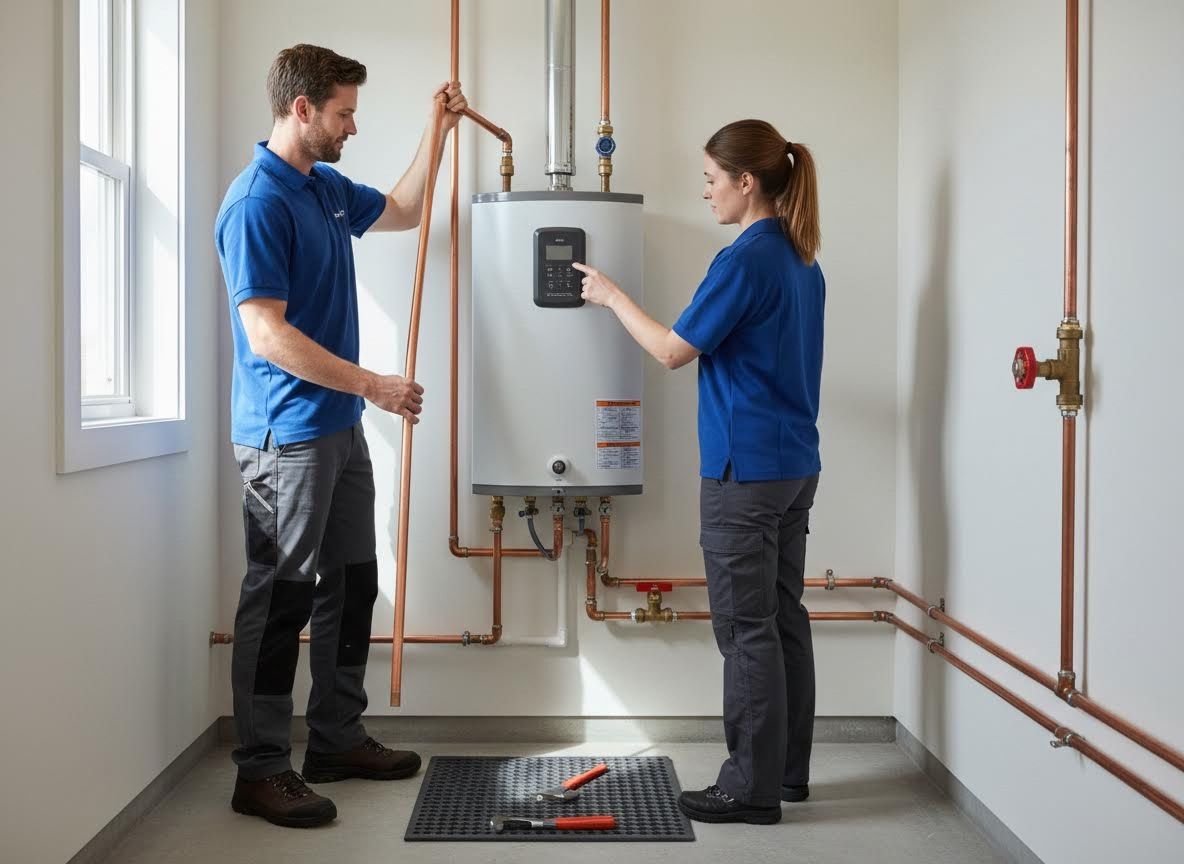 water heater installation water heater installation