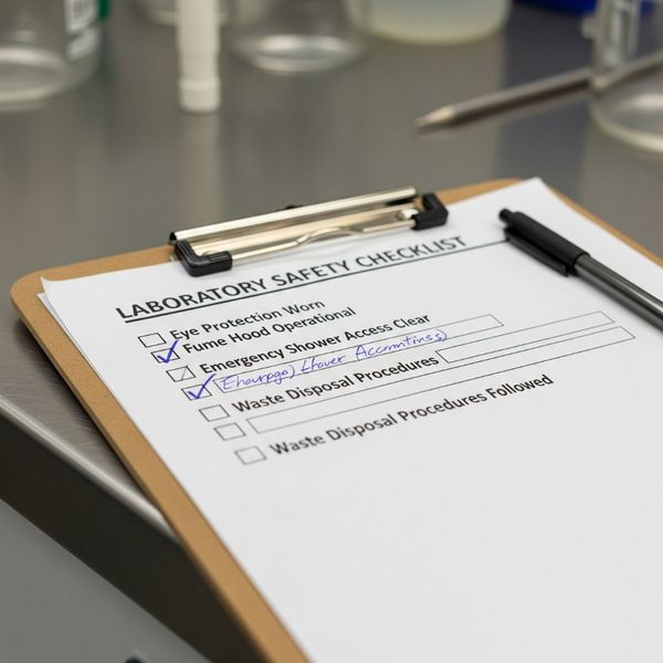 A detailed safety checklist