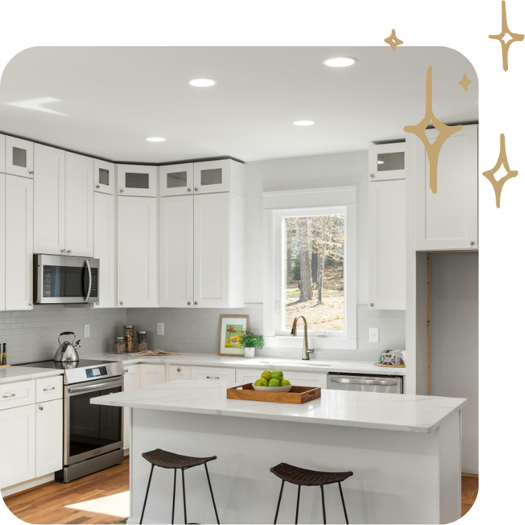 Very clean kitchen