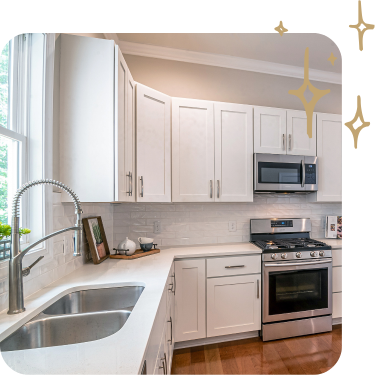 Very clean kitchen