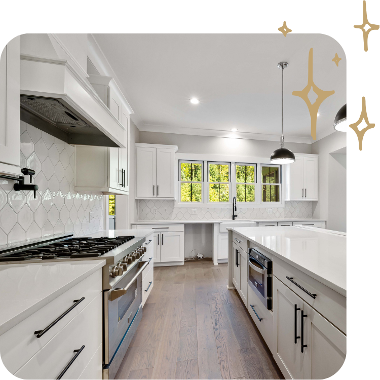 Very clean kitchen