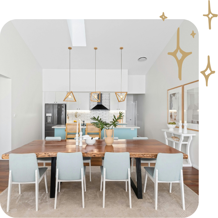 Clean Dining area