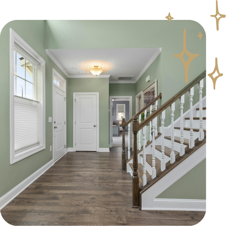 clean home interior
