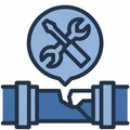 pipe repair icon