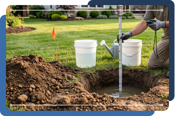 ground water absorption testing