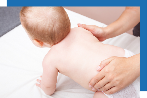 infant getting chiropractic care