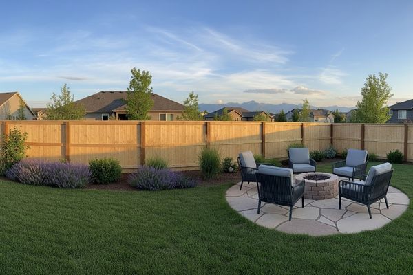 privacy fence in backyard of house in Aurora Aurora 2.jpg