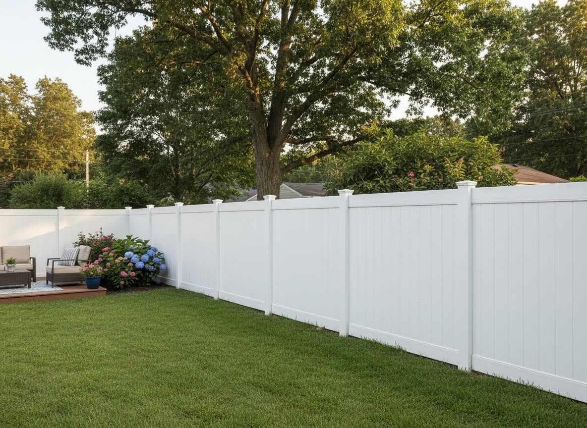 vinyl privacy fence