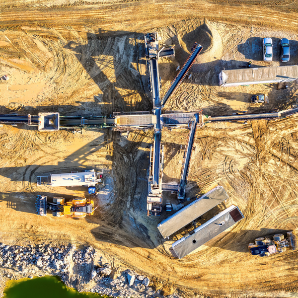 A construction site