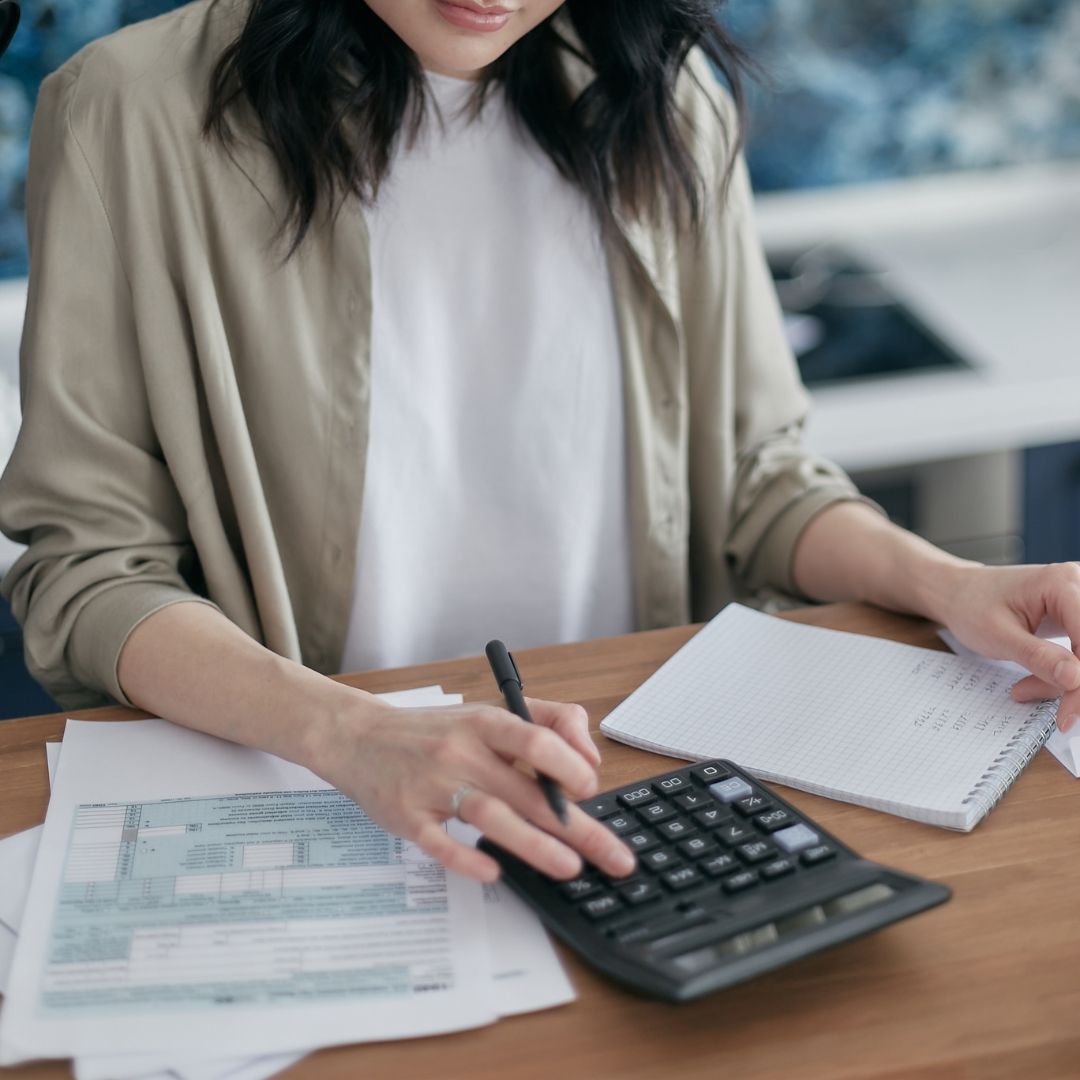 woman doing mental health building