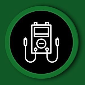An icon of a multimeter